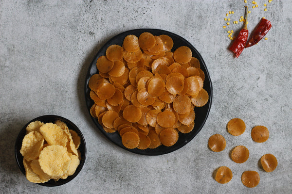 Small Red Papads